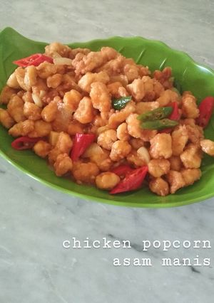 Foto resep Chicken Popcorn Asam Manis
