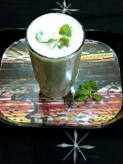 পুদিনা লস্যি (recipe : in Bengali Pudina lassi) রেসিপির প্রধান ছবি