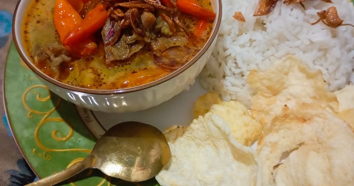Tongseng Santan Kaya Bumbu Rempah Alaa Mama anna