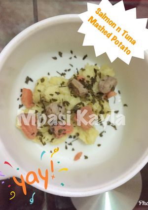 Foto resep Tuna Salmon with mashed potato-mpasi