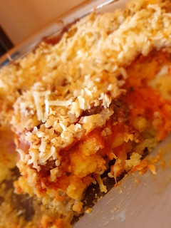 Una foto de Polenta rellena