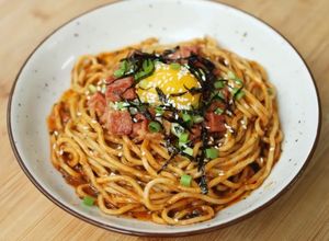 Foto resep Spicy Carbonara Ramyeon Buldak Devina Hermawan