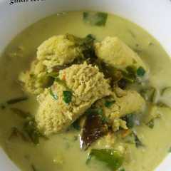 A picture of Gulai Terubuk/sayur lilin.