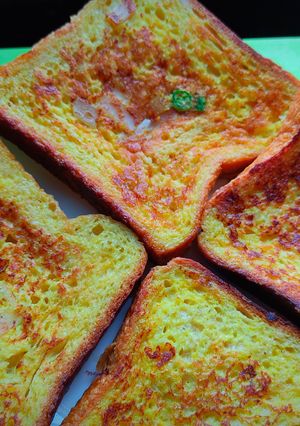 ডিম পাউরুটি টোস্ট(dim pauruti toast recipe in Bengali) রেসিপির প্রধান ছবি