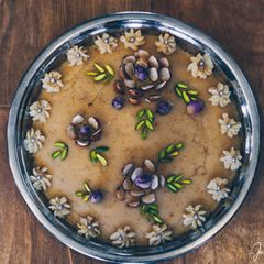 A picture of Walnut Halwa.