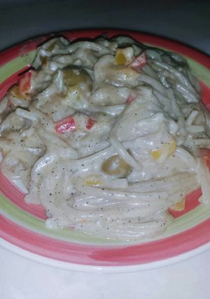 Una foto de Pasta picante
