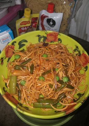 A picture of Veg Chowmein.