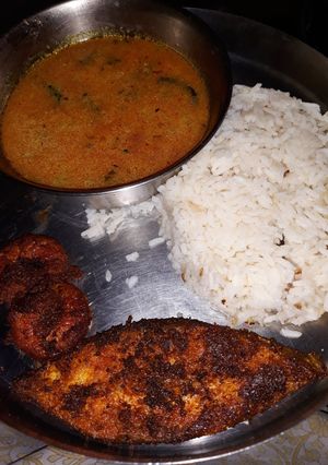 A picture of Halwa fry.
