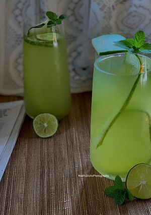 A picture of Cucumber Limeade.