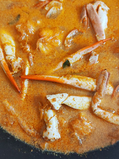 A picture of Crab curry.