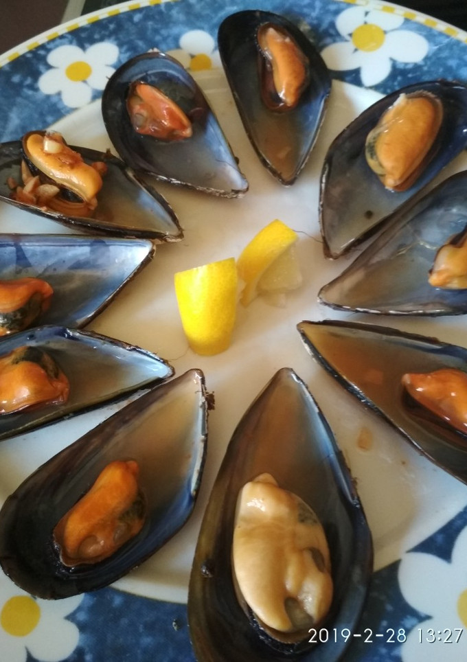 Una foto de Mejillones a la valenciana