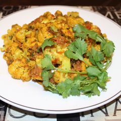 A picture of Cauliflower Dry Masala - Quick Fix for Dinner.