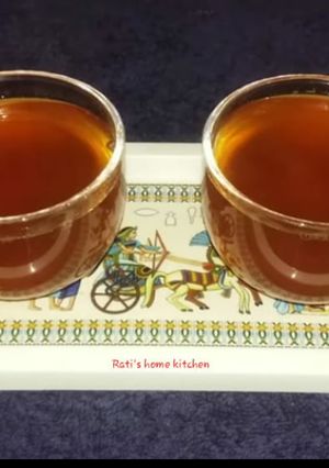 A picture of Immunity boosting tea.