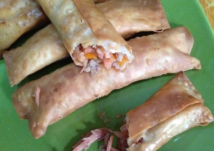 Lumpia rebung simple