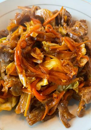 Foto resep Beef gochujang