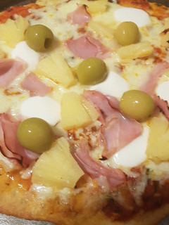 Una foto de Pizza casera