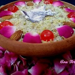 A picture of Rose Gulkand Firni.