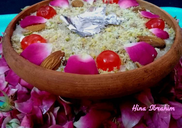 Simple Way to Make Award-winning Rose Gulkand Firni