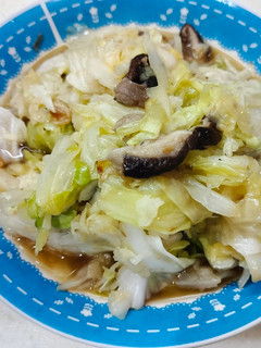 櫻花蝦醬炒高麗菜 的食譜成品照片