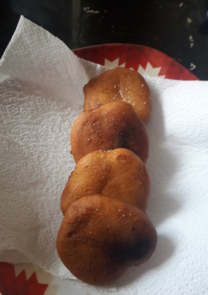 Una foto de Buñuelos de banana