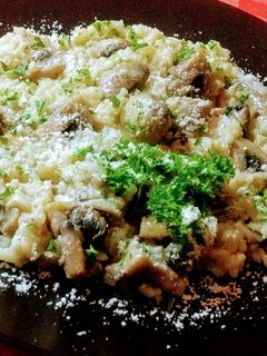 Klasszikus gombás rizottó recept fotója
