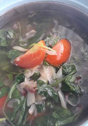 Foto resep Bayem tumis simpel 😋😋