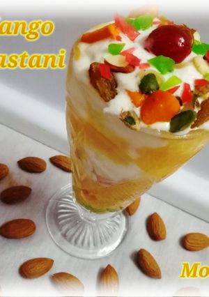 A picture of Mango mastani.
