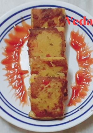 A picture of Tava Roasted Veg Pitor Katli Tikka.