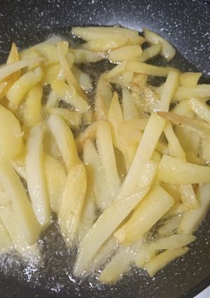 Una foto de Patatas fritas crujientes