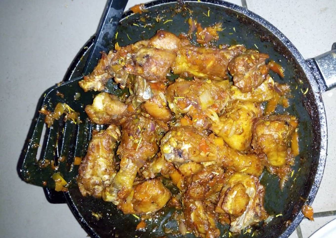 Peppered chicken