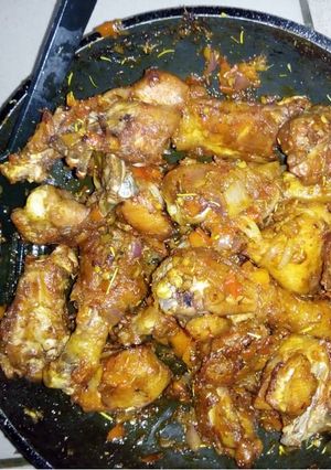 A picture of Peppered chicken.