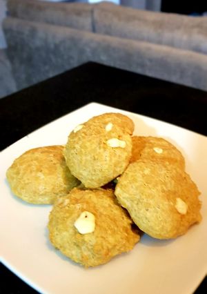 Una foto de Pan relleno de queso crema 👩‍🍳🥖❤
