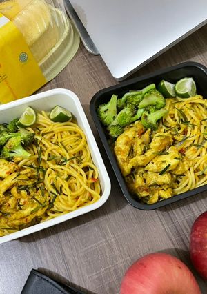 Foto resep Spaghetti Ayam Rica - Rica