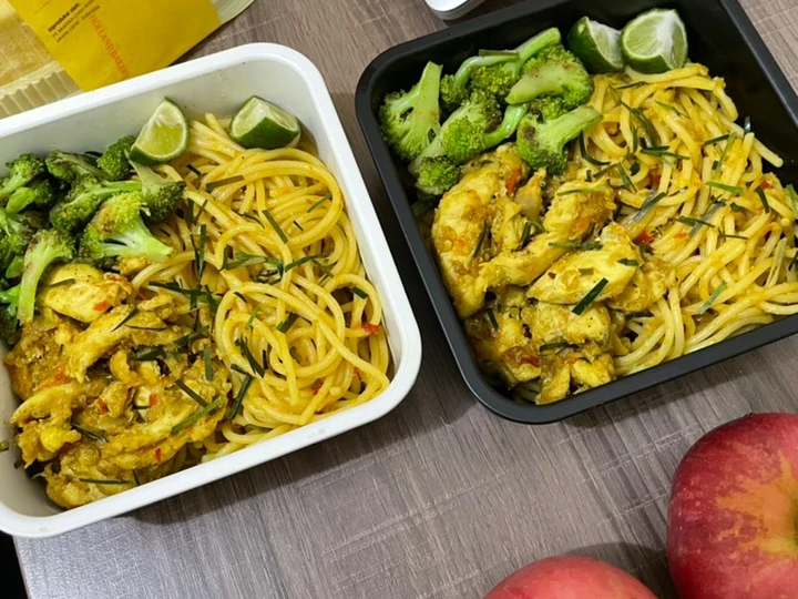 Cara Mudah Membikin Resep Spaghetti Ayam Rica - Rica yang Sempurna Anti Ribet, Mantap