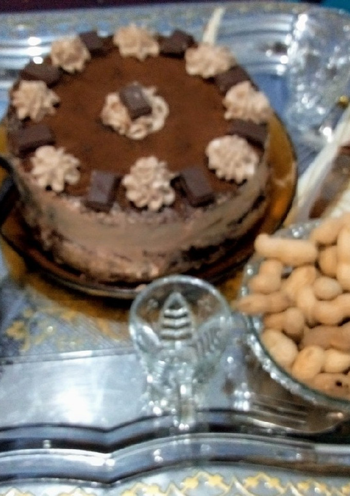 صورة لوصفة كيكة للسهرية...فكرة ام رسلان الباتنية 🙌🙌🙌