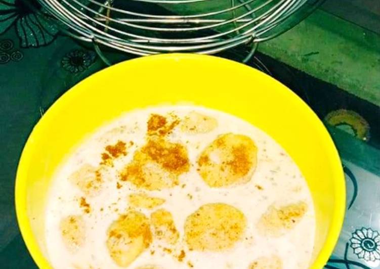 Recipe of Ultimate Mash dal dahi bare