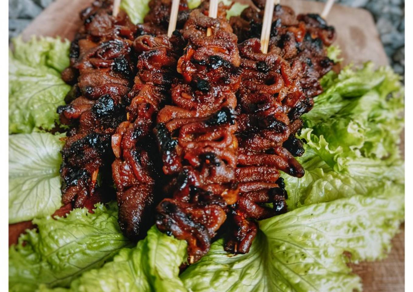 Sate Usus Ayam Angkringan