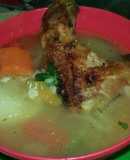 Sopa de pollo