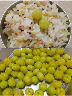 நெய் நெல்லிக்காய் சாதம் (Nei nellikkaai satham recipe in tamil) செய்முறை முக்கிய புகைப்படம்