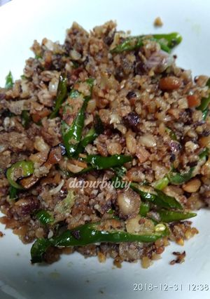 Foto resep Dage (oncom) goreng