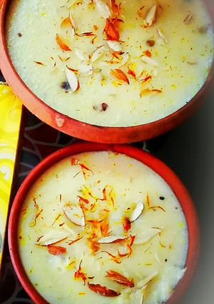 A picture of Rabri Kheer.
