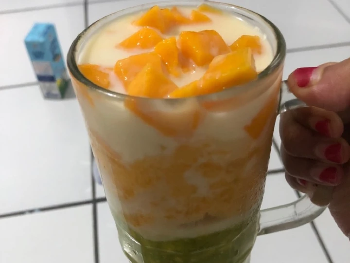 Cara Gampang Menyiapkan Resep Alpukat kocok mangga yang Menggugah Selera Anti Ribet, Mantap Sekali