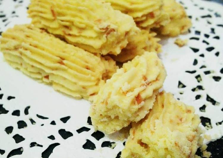 Bagaimana Membuat Sagu Keju (Tanpa Santan), Menggugah Selera