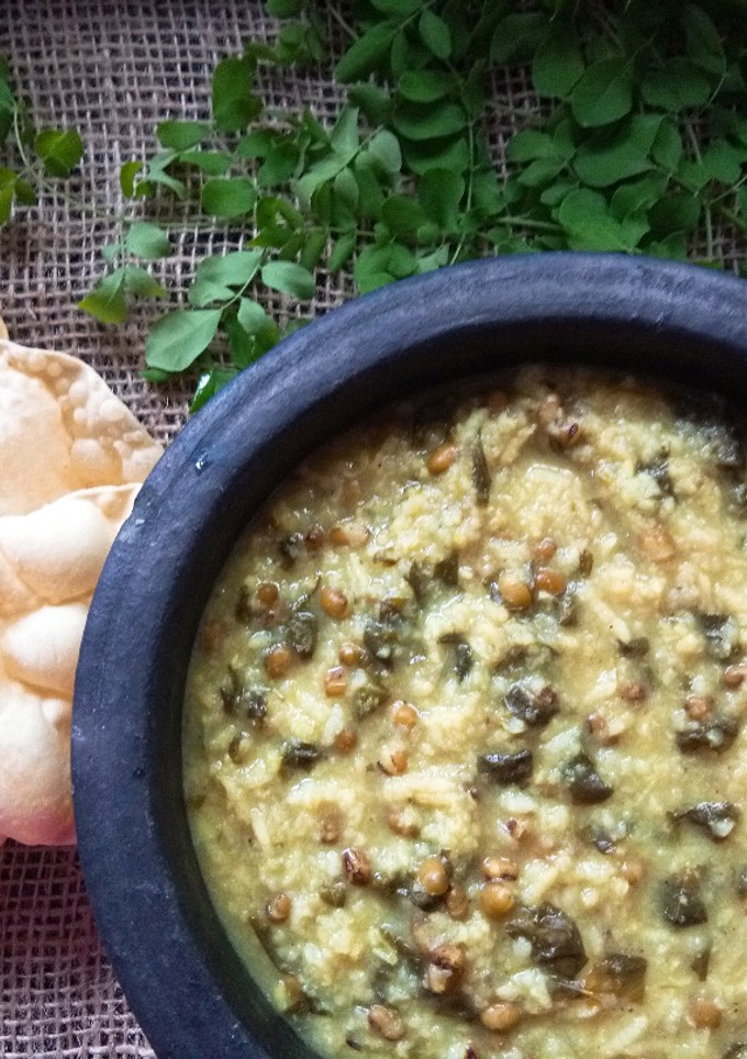 முருங்கை இலை கஞ்சி செய்முறை முக்கிய புகைப்படம்