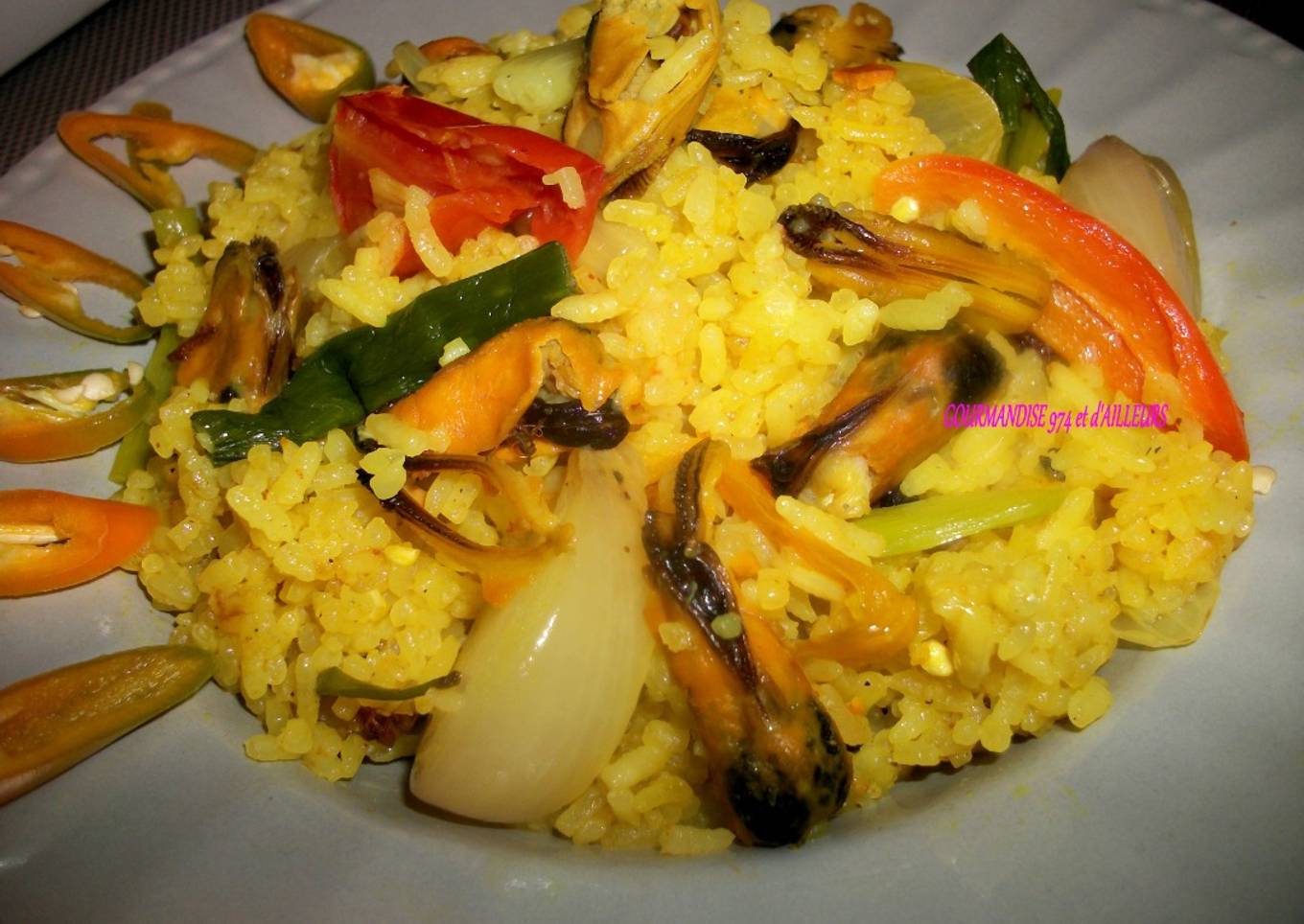 Riz aux moules