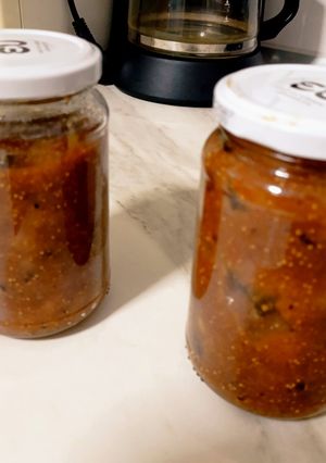 Φωτογραφία της συνταγής Μαρμελάδα σύκο με μέλι και καβουρδισμένα καρύδια !!!