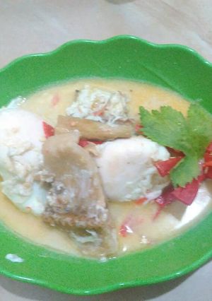 Foto resep Ikan asin dan telur betanak Banjar