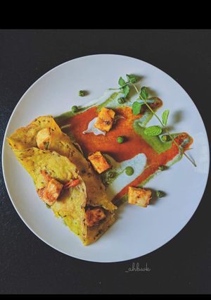 बेसन का चीला(besan ka cheela recipe in hindi) रेसिपी मुख्य फोटो