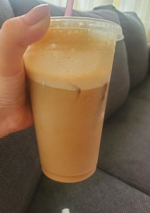 Una foto de Latte de café