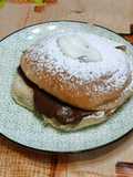Panino dolce crema di cioccolato e ricotta